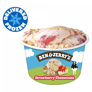 Ben & Jerry's Strawberry Cheesecake Ice Cream Tub 100ml