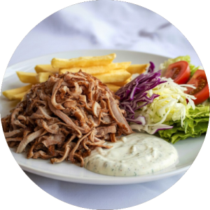 Apollos Chicken Gyros Plates
